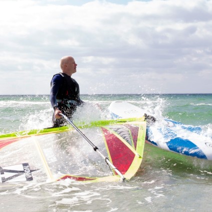 polterabend eget kursus windsurfing kajakpolo teambuilding firmaevent