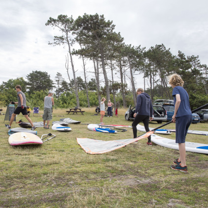 windsurfing kursus surfcamp kitesurfing samsø aktiv ferie