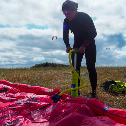 kitesurfing kitecamp bedste kursus kitekursus øvet samsø